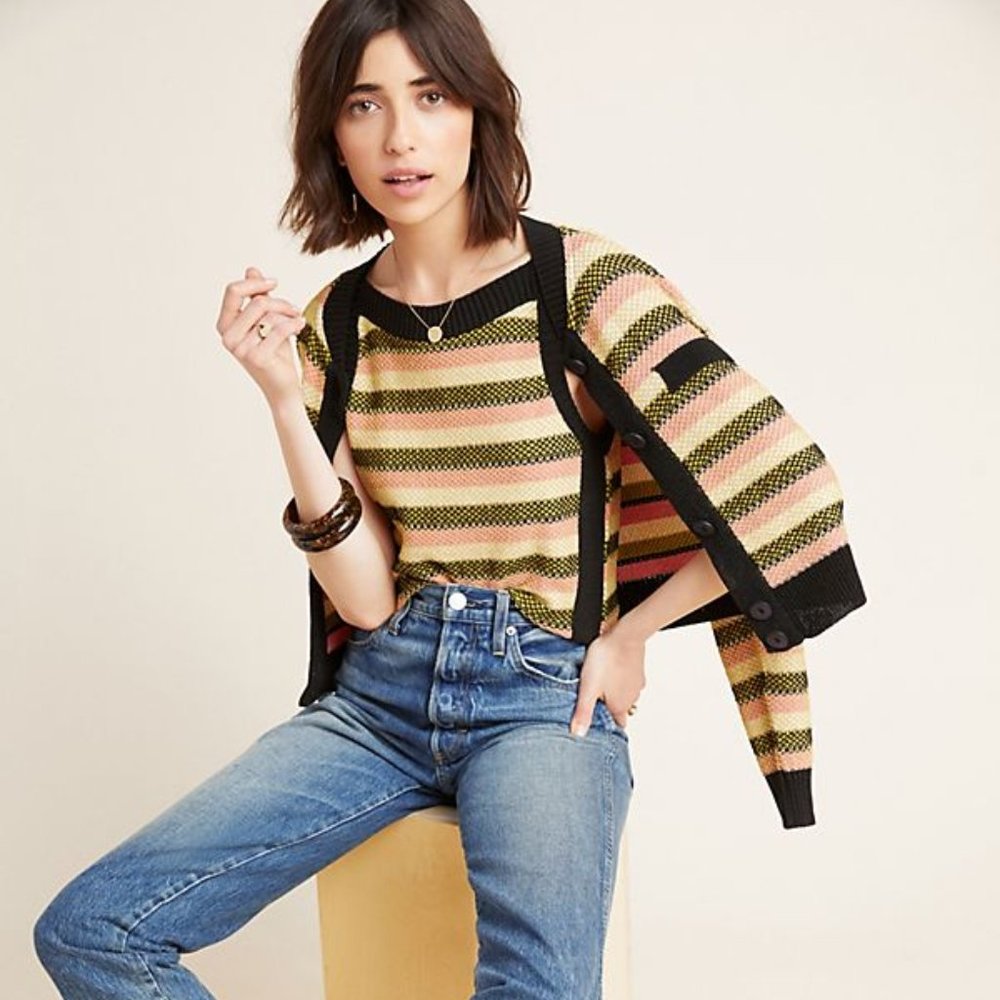 Aldomartins Girona Striped Cardigan